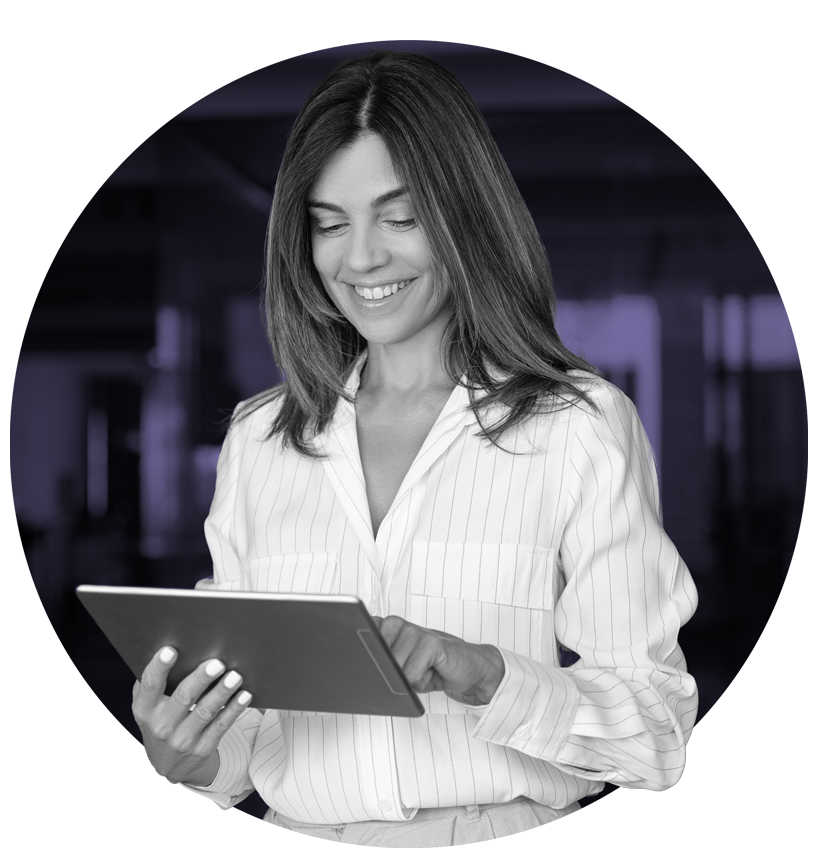 Woman-on-ipad
