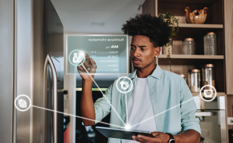 Man looking over data for AI readiness